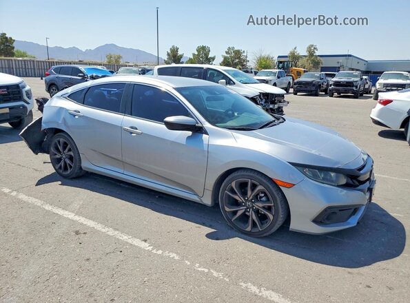 19XFC2F83KE007870 2019 HONDA CIVIC Silver Առջևի աջ
