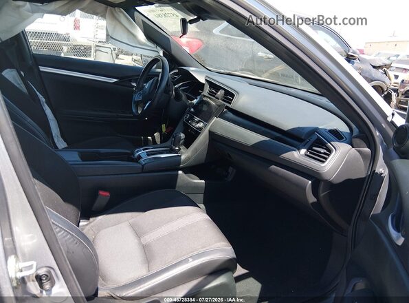 19XFC2F83KE208362 2019 HONDA CIVIC Серебряный Вид салона спереди