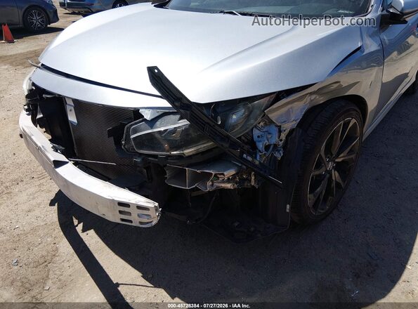 19XFC2F83KE208362 2019 HONDA CIVIC Серебряный Вид спереди