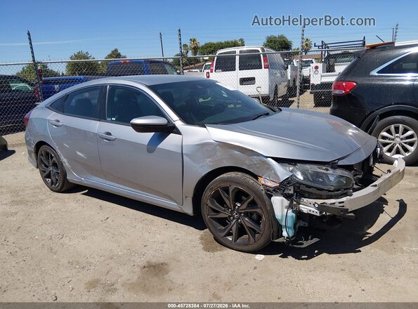 19XFC2F83KE208362 2019 HONDA CIVIC Серебряный 