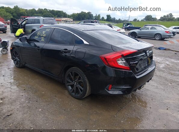 19XFC2F83LE012360 2020 HONDA CIVIC Black Rear left