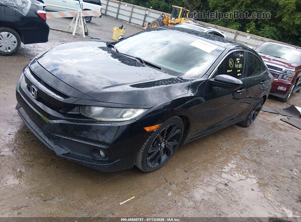 19XFC2F83LE012360 2020 HONDA CIVIC Black Front left