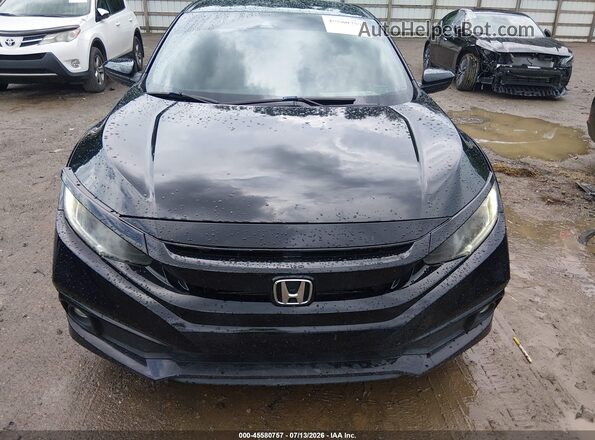 19XFC2F83LE012360 2020 HONDA CIVIC Black Rear interior view