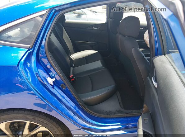 19XFC2F83ME003403 2021 HONDA CIVIC Blue Vista de la etiqueta del VIN