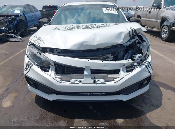 19XFC2F83ME003546 2021 HONDA CIVIC Белый Вид спереди