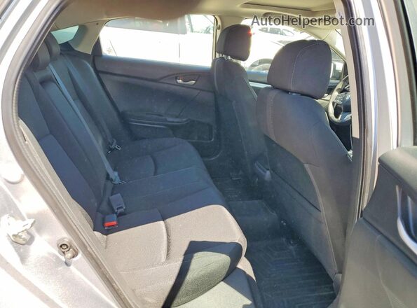 19XFC2F84JE202522 2018 HONDA CIVIC Серебряный Вид задних сидений