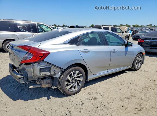 19XFC2F84JE202522 2018 HONDA CIVIC Серебряный Задняя правая четверть