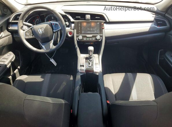 19XFC2F84JE202522 2018 HONDA CIVIC Серебряный Вид панели приборов