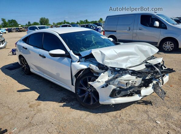 19XFC2F84KE019400 2019 HONDA CIVIC White Front right