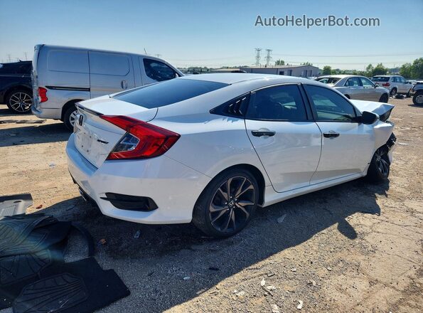 19XFC2F84KE019400 2019 HONDA CIVIC White Rear right