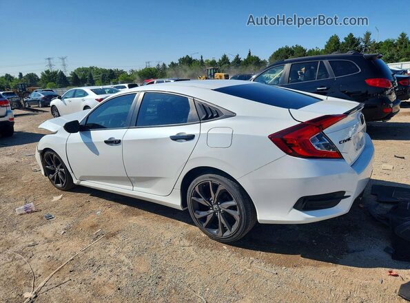 19XFC2F84KE019400 2019 HONDA CIVIC White Rear left