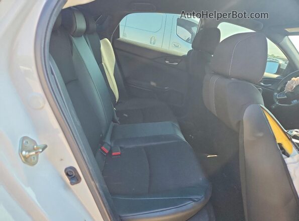 19XFC2F84KE019400 2019 HONDA CIVIC White Rear seats view