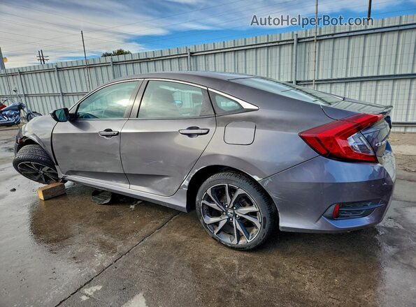 19XFC2F84KE205485 2019 HONDA CIVIC Угольный Задняя левая четверть