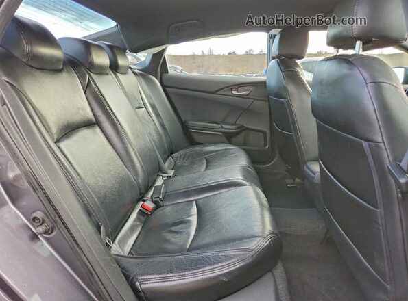 19XFC2F84KE205485 2019 HONDA CIVIC Угольный Вид задних сидений