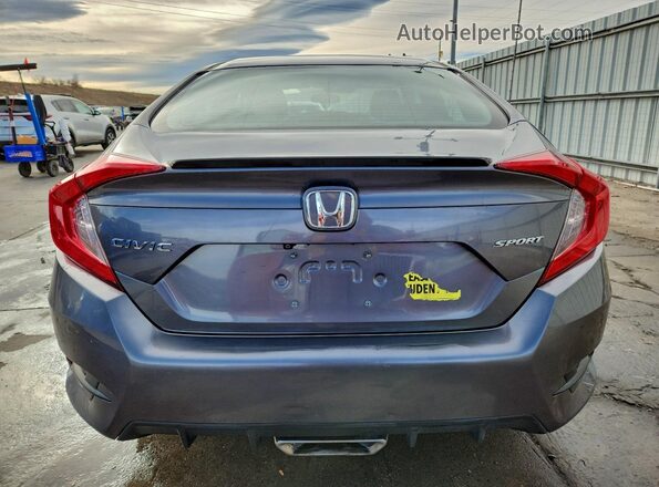 19XFC2F84KE205485 2019 HONDA CIVIC Угольный Вид сзади