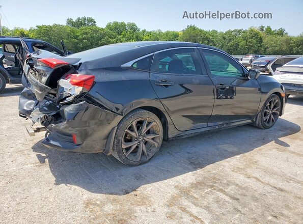 19XFC2F84LE015249 2020 HONDA CIVIC Black Rear right