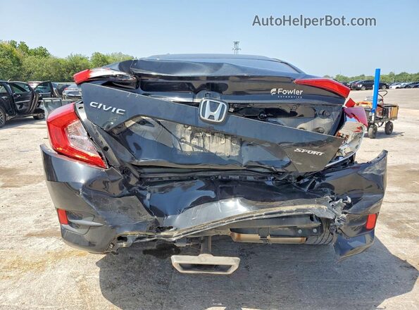 19XFC2F84LE015249 2020 HONDA CIVIC Black Rear view