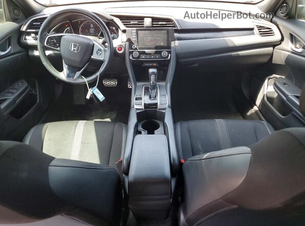 19XFC2F84LE015249 2020 HONDA CIVIC Black Dashboard view