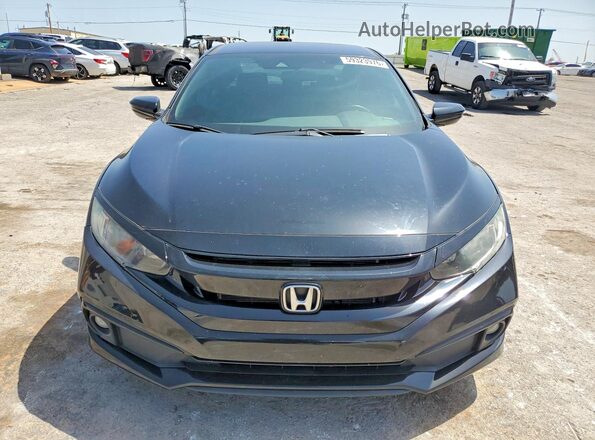 19XFC2F84LE015249 2020 HONDA CIVIC Black Front view