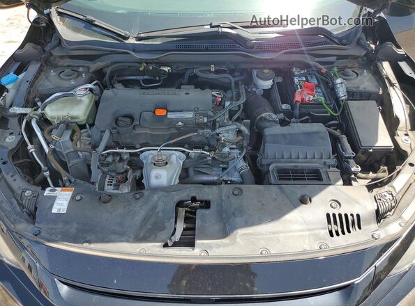 19XFC2F84LE015249 2020 HONDA CIVIC Black Rear interior view