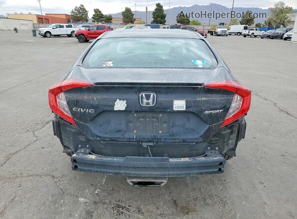 19XFC2F84LE200773 2020 HONDA CIVIC Black Вид ззаду
