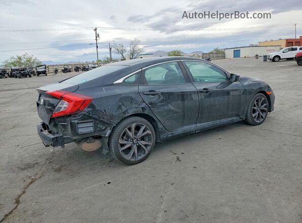 19XFC2F84LE200773 2020 HONDA CIVIC Black Задня права чверть
