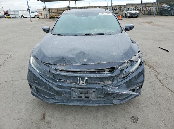 19XFC2F84LE200773 2020 HONDA CIVIC Black Вид спереду