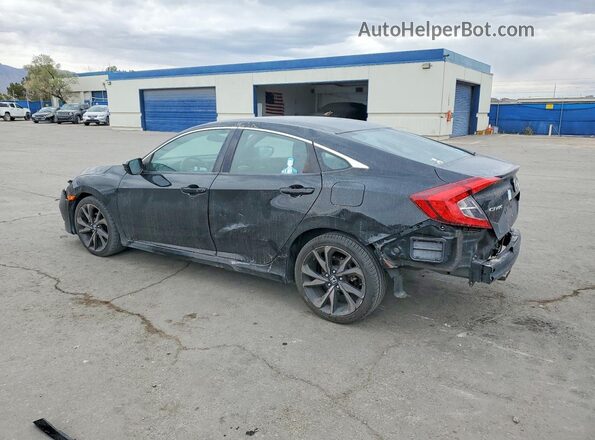 19XFC2F84LE200773 2020 HONDA CIVIC Black Задня ліва чверть