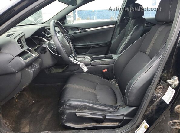19XFC2F84LE200773 2020 HONDA CIVIC Black Вид салону спереду