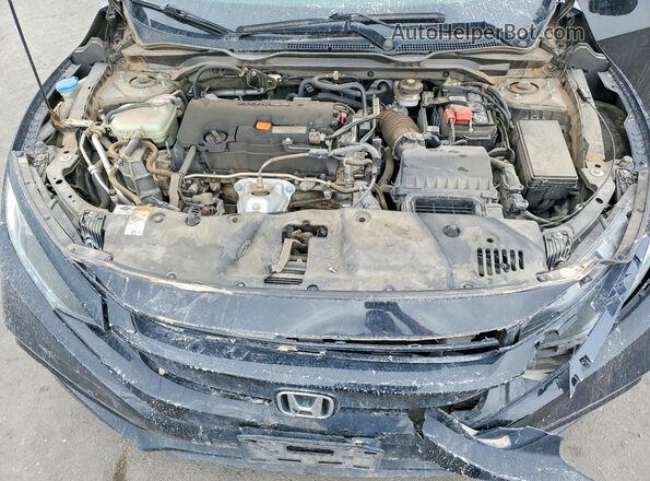 19XFC2F84LE200773 2020 HONDA CIVIC Black Вид задньої частини салону
