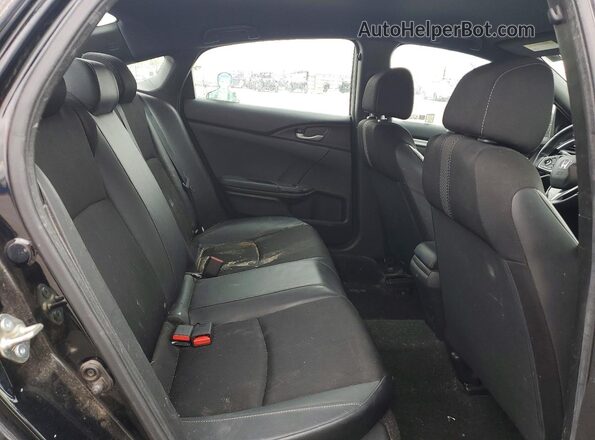 19XFC2F84LE200773 2020 HONDA CIVIC Black Вид задніх сидінь