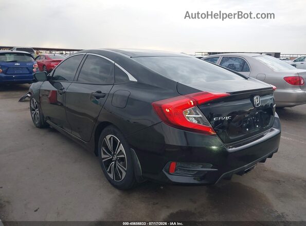 19XFC2F84LE205195 2020 HONDA CIVIC Black უკანა მარცხენა