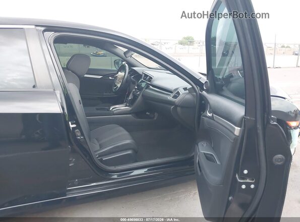 19XFC2F84LE205195 2020 HONDA CIVIC Black წინა სალონის ხედი