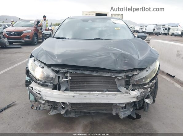 19XFC2F84LE205195 2020 HONDA CIVIC Black უკანა სალონის ხედი