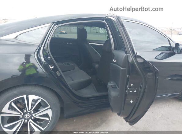 19XFC2F84LE205195 2020 HONDA CIVIC Black VIN კოდის სტიკერის ხედი