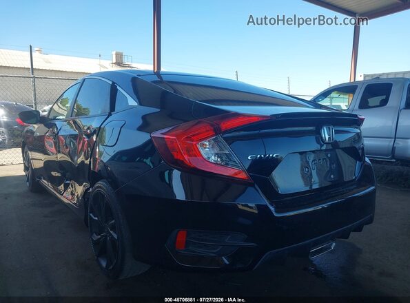 19XFC2F84LE209277 2020 HONDA CIVIC Black Rear left