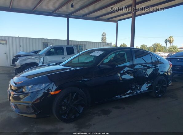 19XFC2F84LE209277 2020 HONDA CIVIC Black 