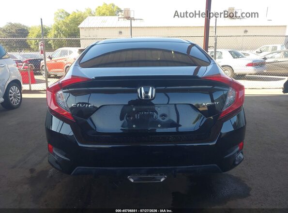 19XFC2F84LE209277 2020 HONDA CIVIC Black 