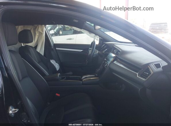 19XFC2F84LE209277 2020 HONDA CIVIC Black Front interior view