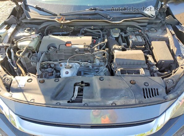 19XFC2F85GE202683 2016 HONDA CIVIC Gray Vista interior trasera