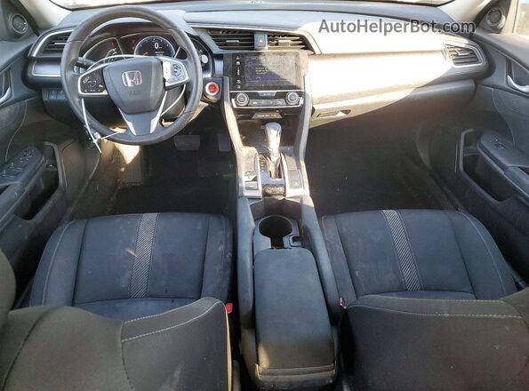 19XFC2F85GE202683 2016 HONDA CIVIC Gray Vista del salpicadero