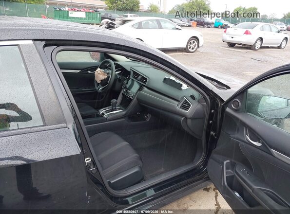 19XFC2F85GE243797 2016 HONDA CIVIC Черный Вид салона спереди