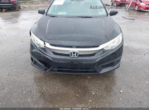 19XFC2F85GE243797 2016 HONDA CIVIC Черный Вид спереди