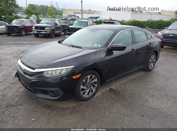 19XFC2F85GE243797 2016 HONDA CIVIC Черный Передняя левая четверть