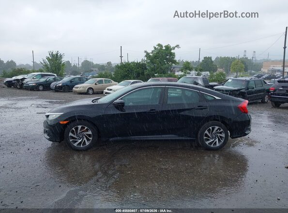 19XFC2F85GE243797 2016 HONDA CIVIC Черный Вид задней части салона