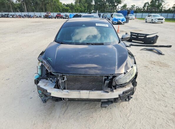 19XFC2F85KE030177 2019 HONDA CIVIC Black წინა ხედი