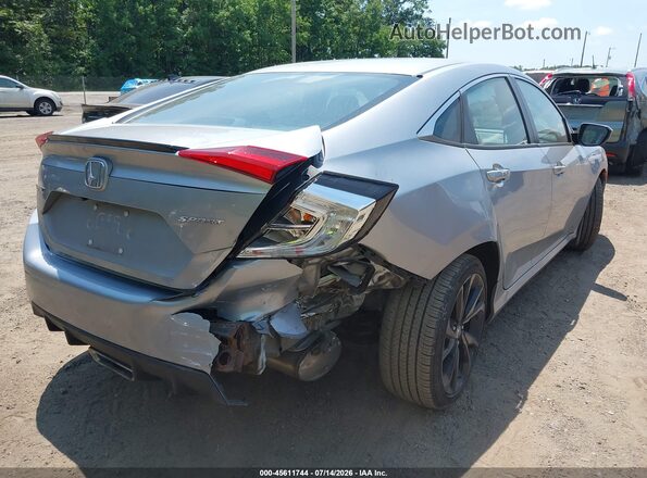 19XFC2F85LE214813 2020 HONDA CIVIC Silver Vista frontal