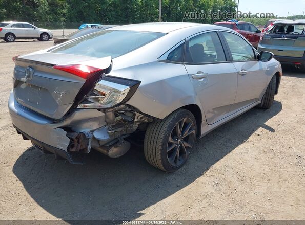 19XFC2F85LE214813 2020 HONDA CIVIC Silver Trasero derecho
