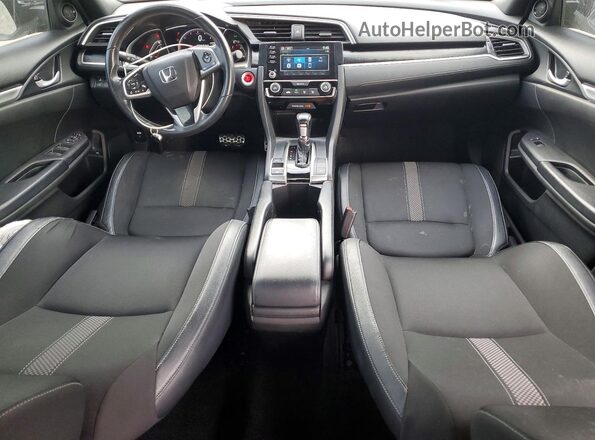 19XFC2F85ME200931 2021 HONDA CIVIC Black Dashboard view