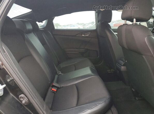 19XFC2F85ME200931 2021 HONDA CIVIC Black Rear seats view